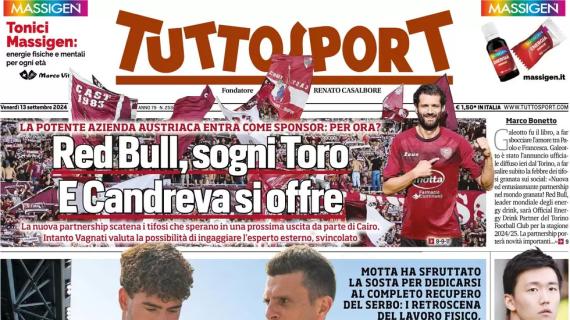 Tuttosport in apertura: "Operazione Vlahovic". Motta sta recuperando il serbo