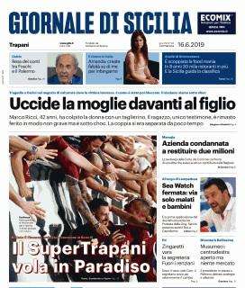 Giornale di Sicilia: "Il SuperTrapani vola in Paradiso"