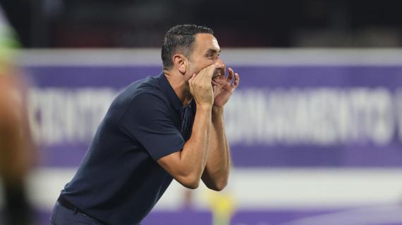 Fiorentina, Palladino: "Grandissima prestazione per 44 minuti, miglior partita da quando sono qui"