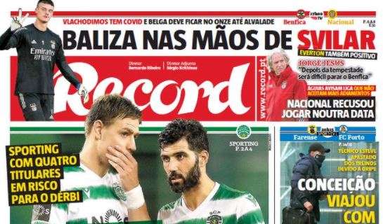L'apertura di Record: "Sporting in emergenza. Otavio convocato dal Porto"