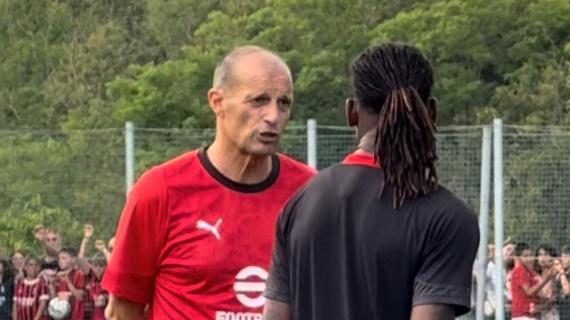 Milan, Allegri: "Soddisfatto della prova dei ragazzi, bravi Jashari e Gimenez"