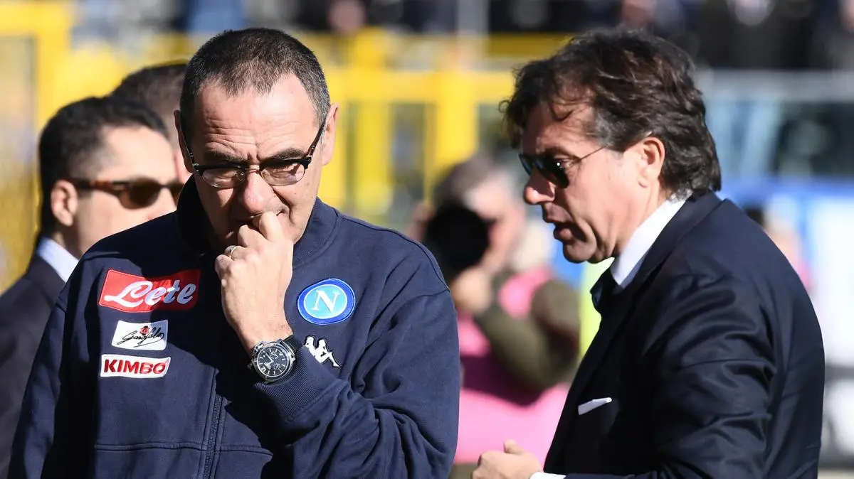 Atalanta, sarebbe una vera rivoluzione: il duo Giuntoli-Sarri per salutare davvero Gasp