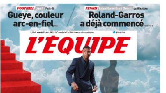 L'apertura de L'Equipe celebra Mbappé: "Il festival di Kylian"