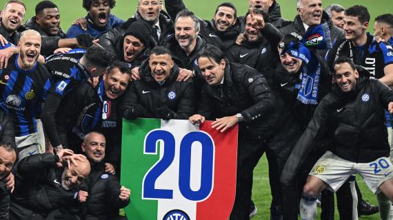 Inter campione d'Italia: è la prima volta nel derby. Inzaghi si prende la seconda stella