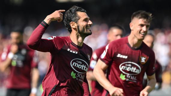 Coppa Italia, Salernitana ok contro la Ternana: l'1-0 è firmato Candreva