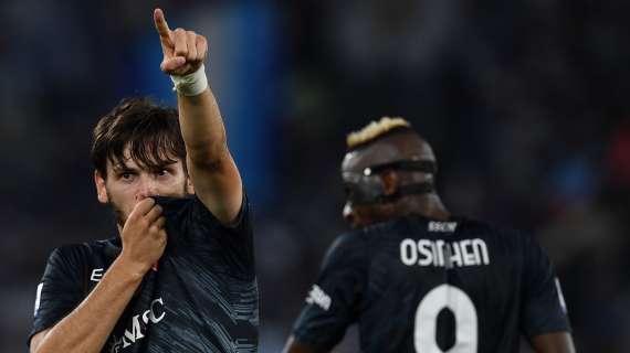 Corriere dello Sport: "Napoli, Osimhen oltre CR7. Kvara vale Messi e Neymar"