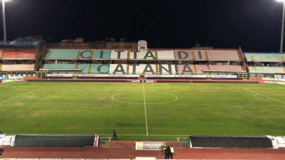 Serie C, Primo Turno dei playoff: sospesa Catania-Virtus Francavilla. Blackout allo stadio