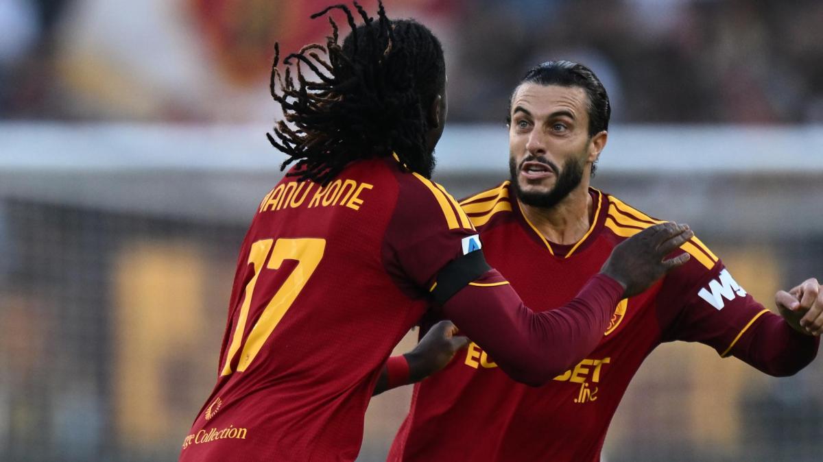 Doppietta di Kone e Roma avanti 2-0 contro l'Inter. Gol convalidato grazie al VAR