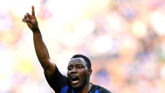 Inter, Asamoah avverte: "Occhio al Frosinone, sarà una partita difficile"