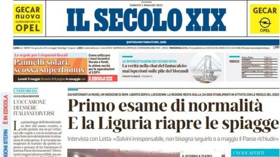 Domani c'è Lazio-Genoa, Il Secolo XIX: "Ballardini vuole anticipare la festa"
