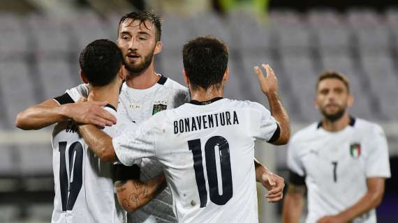 Con una formazione di riserve l'Italia chiude il set: 6-0 alla Moldova