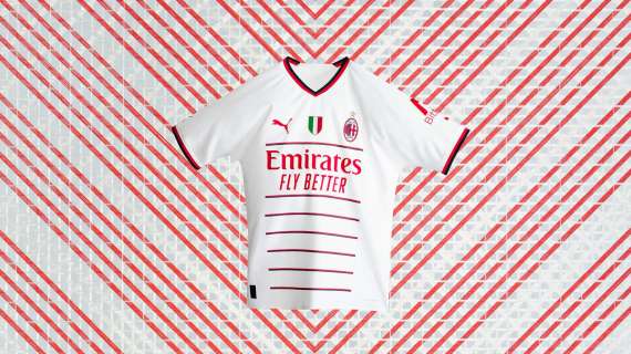 Milan, presentata la maglia da trasferta per la prossima stagione: richiamo a quella del 1984/85