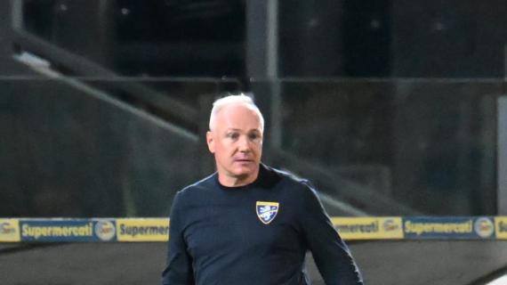 Frosinone, Alvini: "Volevamo vincere e dedicare il successo ai nostri tifosi"