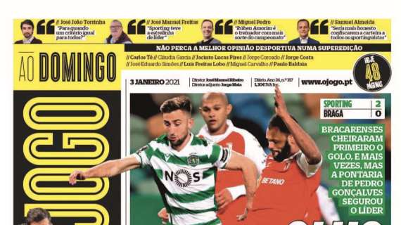 Le aperture in Portogallo - Lo Sporting vince col Braga: "Buone abitudini"