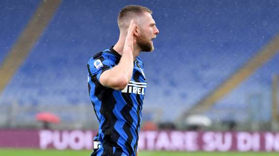 Inter, Skriniar: "Oggi mi sentivo di segnare. Il 2-2? Avevo preso una gomitata da Mancini"