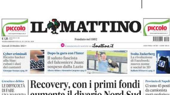 Il Mattino: "Spalletti: Osimhen in panchina. Il Napoli deve vincere lo stesso"