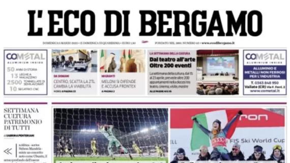 Pareggio casalingo contro l'Udinese per 0-0, L'Eco di Bergamo: "Atalanta, il gol non arriva"
