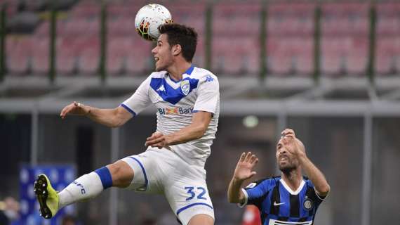 Brescia-Hellas Verona 1-0, primo gol in serie A per il giovane Papetti