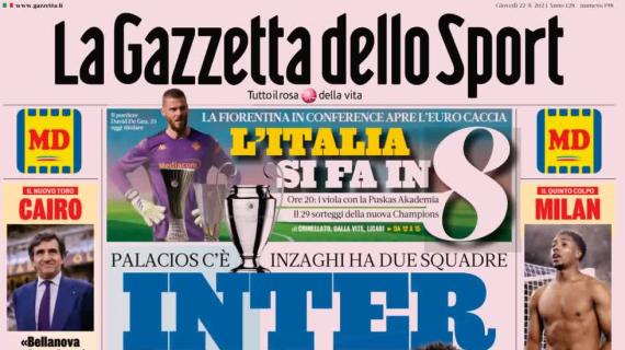 La Gazzetta dello Sport apre sul mercato nerazzurro: "Inter, fame Champions"