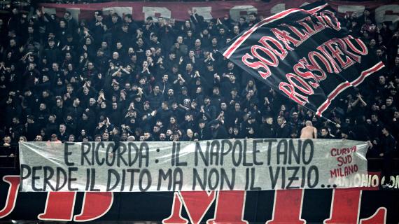 Cori discriminatori contro il Napol, il Corriere dello Sport: "Il Milan riceverà una sanzione"