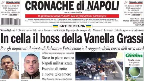 Cronache di Napoli: “I muscoli di Osimhen tengono il Napoli in ansia. Simeone in preallarme”
