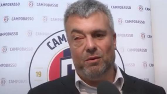 Campobasso, il DG Mario Colalillo: "Obiettivo è centrare i playoff. Braglia la nostra garanzia"