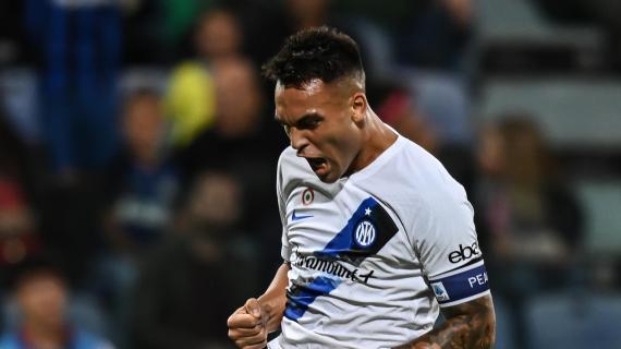 Tanta Inter, poco Cagliari: Dumfries e Lautaro, nerazzurri avanti 2-0 al 45'