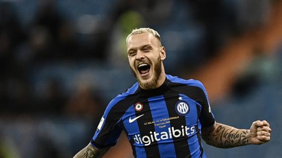 Inter, Dimarco: "Vittoria nel derby meritata. Il risultato non è mai stato in dubbio"
