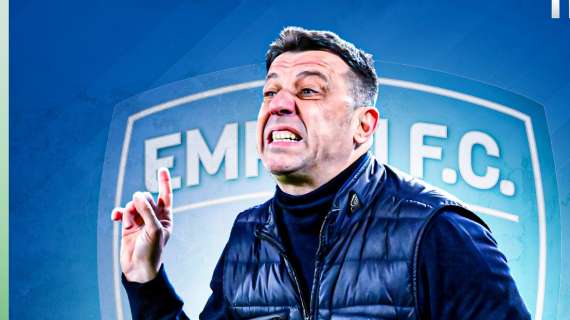 Empoli, D'Aversa: "Ora mi preme portare i ragazzi nella miglior condizione possibile"