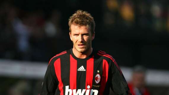 7 gennaio 2009, David Beckham è un giocatore del Milan