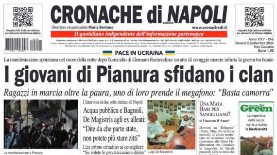 L'apertura di Cronache di Napoli su Kvaratskhelia: "Rinnova e fa volare il Napoli"