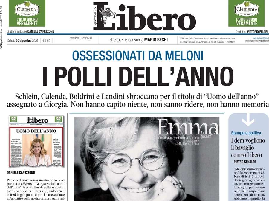 Libero in prima pagina sul calcio italiano: "Senza aiuti fiscali la Serie A non ha futuro"