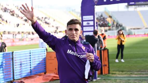 Fiorentina-Hellas Verona, sugli spalti c'è l'ex Torreira. Presenti anche Melissano e Di Vaio