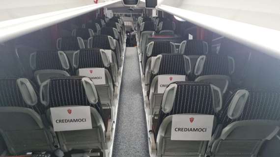 Crediamoci: il messaggio di Galliani anche sul pullman del Monza
