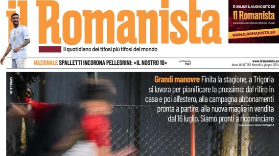 La prima pagina de Il Romanista apre sul futuro giallorosso: "L'estate addosso"