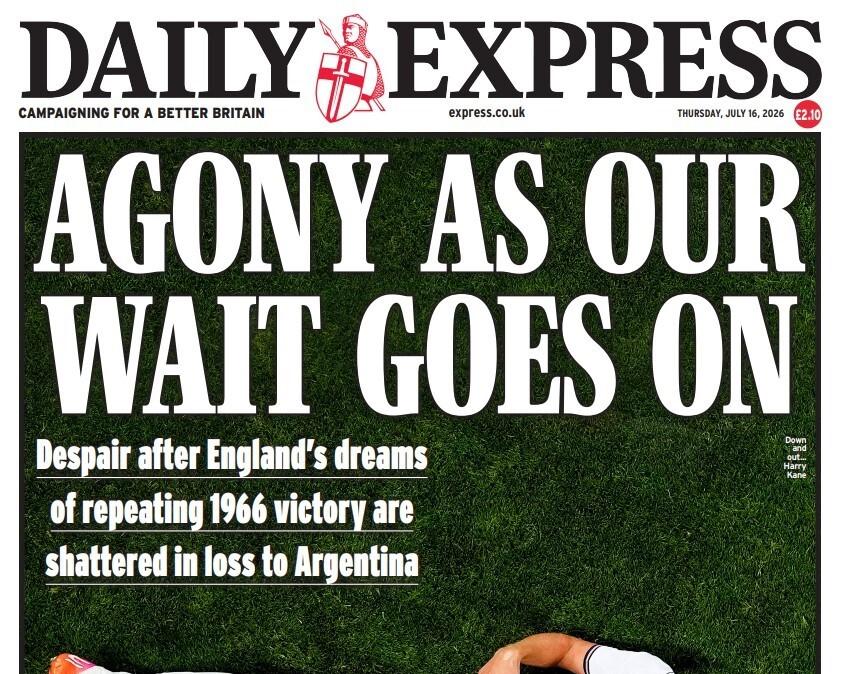 "Agonia mentre la nostra attesa continua": le aperture inglesi dopo la delusione Mondiale
