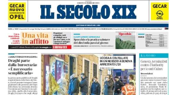 Il Secolo XIX: "Lo Spezia si smarrisce a Firenze. Decisivi i cambi di Prandelli"
