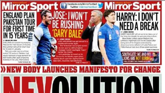 Le aperture in Inghilterra - Il Manifesto di Neville per salvare il calcio. Mou lancia Bale