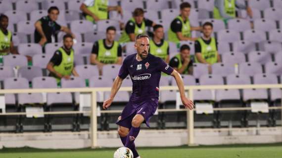 Fiorentina, Ribery sta meglio: mercoledì contro il Lecce ci sarà