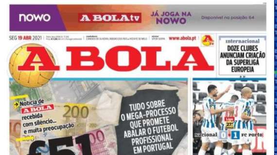 Le aperture portoghesi - Maxi multa per il calcio portoghese. Il Porto tiene il passo