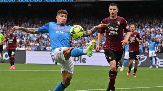 Non è il giorno della festa Scudetto. Per il Napoli solo un pari contro la Salernitana: finisce 1-1