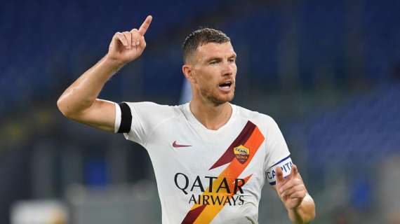 Roma, Dzeko e l'Europa League: "Sorteggio non facile, ma prima dobbiamo superare il Siviglia"