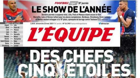 L'Equipe, la bagarre Lille-PSG e tutti gli altri verdetti: "Lo show dell'anno"