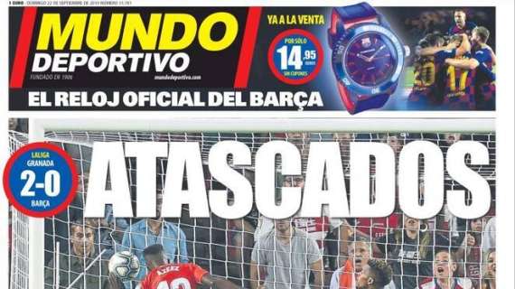 Barcellona, Mundo Deportivo dopo il ko col Granada: "Impantanati"