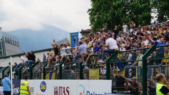 Trento, Frosinini: "Giocavo in Promozione, mai immaginavo di arrivare in una piazza così"