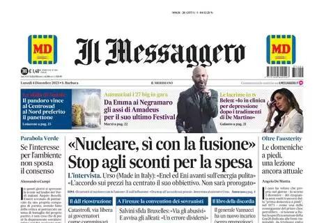 Il Messaggero: "Roma quarta grazie all'eroe per caso". Kristensen piega il Sassuolo