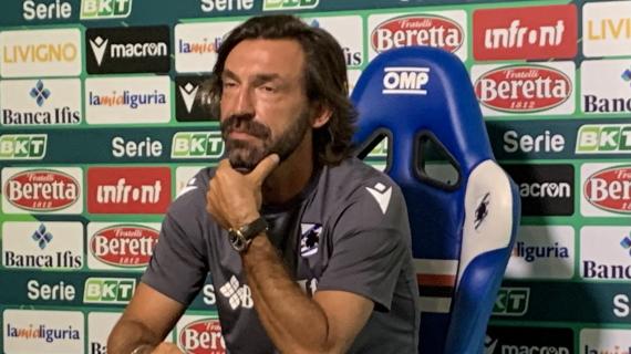 Sampdoria, Pirlo: "Vogliamo uscire da questo momento non facile. Parma squadra di qualità"