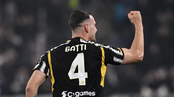 Juve, terzo gol per Gatti: è il difensore centrale più prolifico nei 5 grandi campionati
