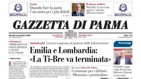 Gazzetta di Parma: "Parma, un'altra grande impresa. Quattro gol al Lecce di D'Aversa"