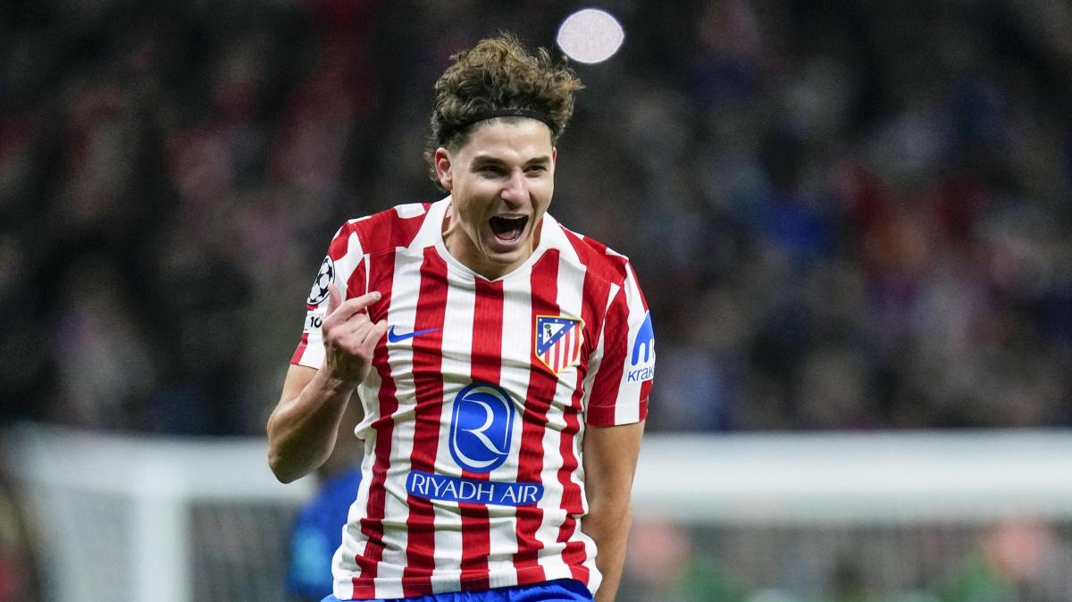 Atletico, Julian Alvarez e il futuro: "Nel 2035 mi vedo da leader, come Koke e Griezmann"